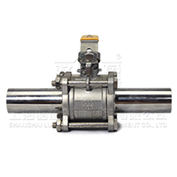 Q61F-16P不銹鋼三片式焊接球閥 Q61F-16P不銹鋼三片式焊接球閥