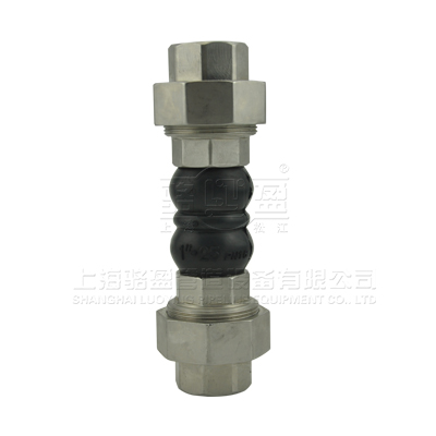 不銹鋼絲扣橡膠軟接頭 不銹鋼絲扣橡膠軟接頭